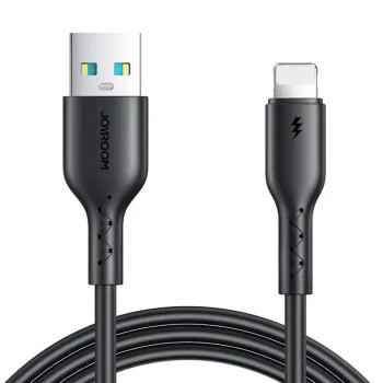 Joyroom SA26-AL3 USB uz Lightning kabelis, 3A, 1m, melns