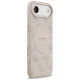 Guess 4G Circle Classic Logo MagSafe vāciņš iPhone Air - Rozā