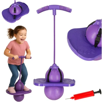 Bērnu balansa lēcējs Pogo Jumper, violets