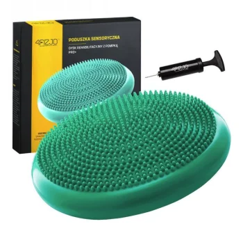 4Fizjo Piepūšams Masāžas Līdzsvara Balansa Jogas Spilvens Stabilitātes Disks Paliktnis - Piparmētru, 33cm |...