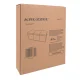 Kruzzel saliekama rotaļlietu kaste ar vāku 132 l 94x39x35 cm, melna