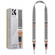 K&F Concept Alpha kameras siksna, pelēka