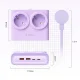 Orico PDC25 25W 6in1 kontaktligzdu pagarinātājs 2x AC 2x USB-A 2x USB-C, violets