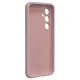 Etteri Silicone Case vāciņš Samsung Galaxy S24 FE, gaiši rozā