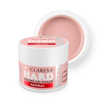 Claresa Hard&Easy Builder Gel Natural modelējošā nagu želeja, 12g