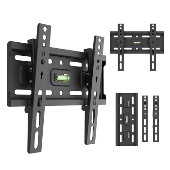 Maclean MC-189 TV sienas stiprinājums, 13-43", līdz 45kg, VESA 200x200, melns