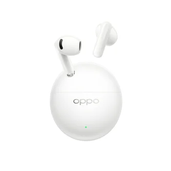 Bezvadu austiņas Oppo Enco Air5s ANC Bluetooth 6.0, baltas