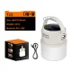 Kempinga lampa Superfire T22, ar saules paneli un USB-C