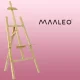 Koka Molberts Mākslinieku Statīvs Zīmēšanai Gleznošanai un Izstādei | Wooden Art Easel Stand for Painting and...