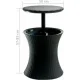 Dārza bāra galds Keter Cool Bar Rattan, brūns