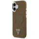 Guess Triangle Logo MagSafe Vāciņš iPhone 17 Brūns