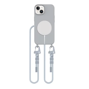 Tech-Protect iPhone 13 vāciņš MagNecklace MagSafe ar aukliņu, pelēks