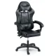 Ergonomisks spēļu krēsls Sofotel Draknor, melns/pelēks