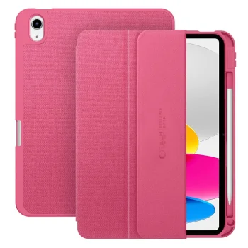 Apple iPad 11'' (2025) (A3355, A3356, A3354) Trifold Tech-Protect SC Pen Canvas Protective Cover Case, Pink |...