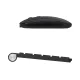 Wozinsky WZKM-078 bezvadu tastatūras un peles komplekts, melns