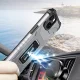 Vāciņš iPhone 12 mini Crystal Ring Case ar gredzenu-statīvu, melns
