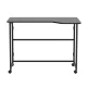 Maclean MC-1250 L/B saliekams L-veida galds, 100x65cm, melns