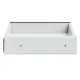 Ergo Office ER-302 W Zemgalda atvilktne, 758 mm, 10 kg, Balta