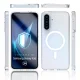 3mk Armor MagCase tālruņa vāciņš Samsung Galaxy A36, caurspīdīgs