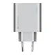 Cuktech 65W GaN tīkla lādētājs 2x USB-C, 1x USB-A, pelēks