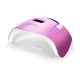 UV/LED manikīra un pedikīra lampa Glow F2 RP 220 W, Metāliskais rozā (57 LED, Dual LED, Low Heat Mode)