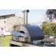 Hibrīda komplekts Alfa Forni Kit Hybrid 1 Pizza (Moderno), nerūsējošais tērauds