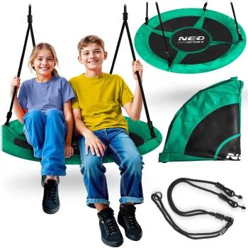 Neo-Sport Swingo stārķa ligzdas šūpoles, 100 cm