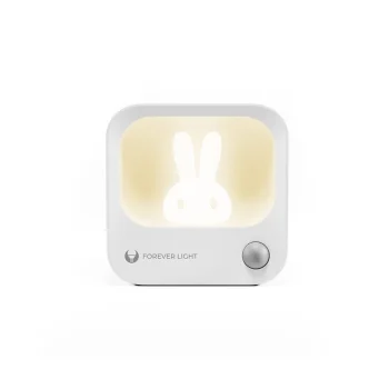 Forever Light LED naktslampiņa ar kustību sensoru FLC-10 LEA PIR 500mAh balta