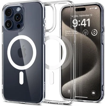 Spigen Ultra Hybrid MagSafe vāciņš priekš iPhone 15 Pro Max 6.7", balts