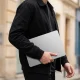 AmazingThing Titan Hardshell cietais vāciņš MacBook Air M5 15\", caurspīdīgs