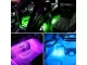 LED auto salona apgaismojums ar pulti (4 x 12 LED)