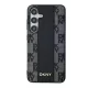 Dkny Samsung Galaxy S24+ vāciņš Leather Checkered Mono Pattern MagSafe, melns