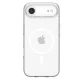 Vāciņš Spigen Liquid Crystal Mag, iPhone 17 Air, MagSafe, caurspīdīgs / balts