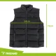 Apsildāma USB veste Trizand 26540, M izmērs, melna