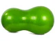 Fitnesa Vingrošanas Dubultā Bumba - Zaļa, 40 cm | Exercise Fitness Gym Peanut Ball