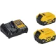 Akumulatora triecienuzgriežņatslēga DeWalt DCF892P2T-QW 18V XR 2x 5.0 Ah TSTAK