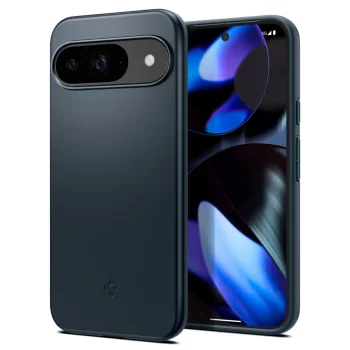 Google Pixel 9 / 9 Pro Spigen Thin Fit Case Cover, Graphite | Telefona Vāciņš Maciņš Maks Apvalks Bampers