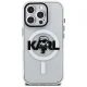 Karl Lagerfeld IML Karl Sketch Logo MagSafe vāciņš iPhone 16 Pro Max, Caurspīdīgs