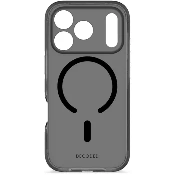 Decoded DropTec MagSafe vāciņš Apple iPhone 17 Pro - Melns/Caurspīdīgs