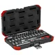 GEDORE red muciņu un uzgaļu komplekts 1/4\", 33 detaļas, 4–13 mm, R49003033
