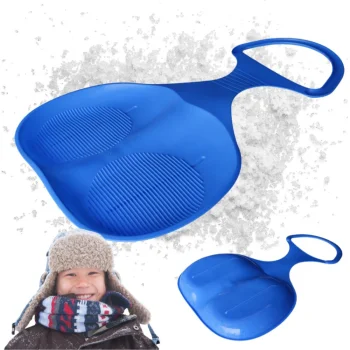 Liels plastmasas sniega slīdnis bērniem (55 cm)