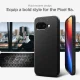 Spigen Liquid Air vāciņš Google Pixel 9a, melns