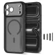 Tech-Protect MagPrime MagSafe CC vāciņš priekš iPhone 18 Pro / 17 Pro, Matte Black