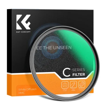 K&F Concept Nano-C HMC White Mist difūzijas filtrs 67mm