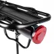 Universāls velosipēda aizmugurējais alumīnija bagāžnieks, Melns | Bicycle Rear Aluminum Trunk Rack