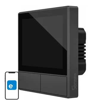 Viedais sienas slēdzis un vadības panelis Sonoff NSPanel-EU, Wi-Fi, Bluetooth