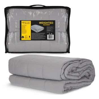 4Fizjo sensorā smaguma sega 6,8 kg, 150 x 200 cm, pelēka