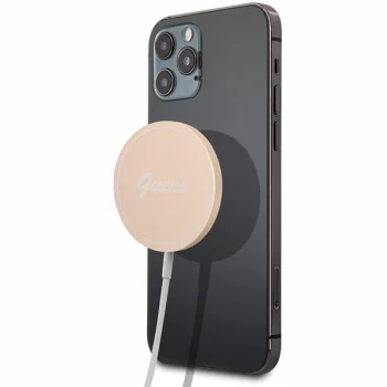 Guess bezvadu lādētājs 15W MagSafe GUCBMSLRD, zelta