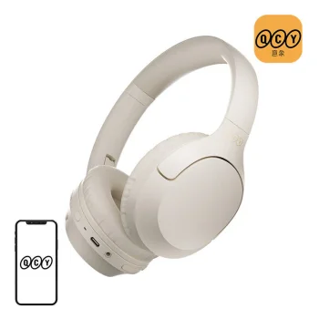 QCY H2 Pro ENC Bluetooth 5.3 bezvadu austiņas, White