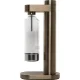 Gāzētā ūdens pagatavotājs Stelton Brus ar pudeli 0.85 l, tumši brūns